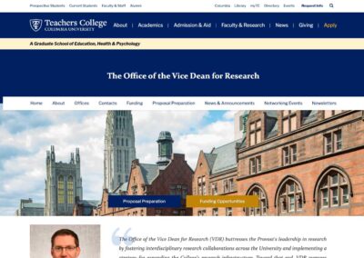 The Office of the Vice Dean for Research